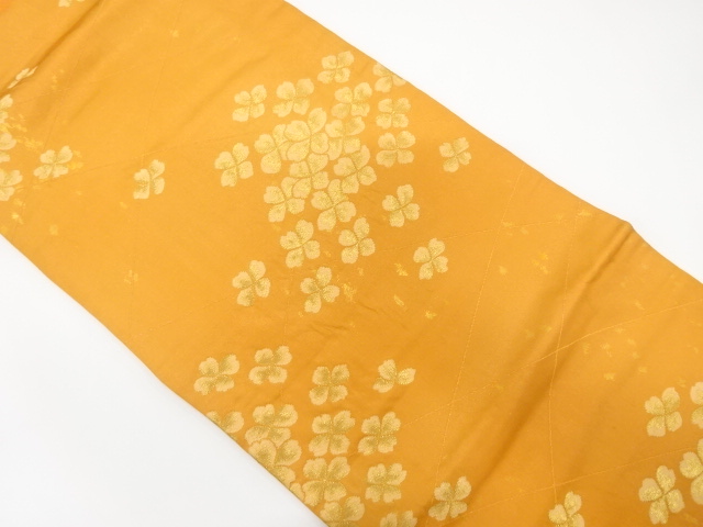 JAPANESE NAGOYA OBI / WOVEN FLOWER
